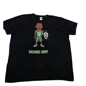 Scary Terry Rozier Boston Celtics Shirt Men's Large NBA Mask Off Scream Hornets
